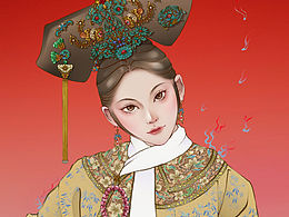 亭亭似月，嬿婉如春