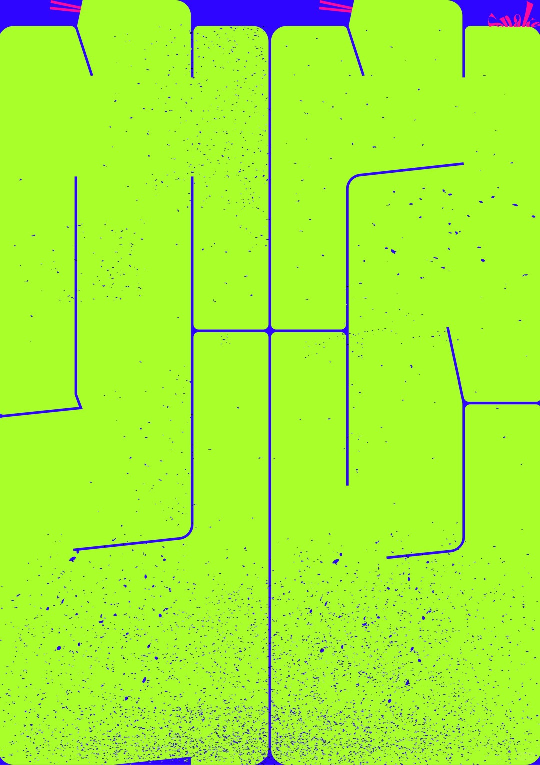 如何才能丰富几何字体设计的细节？