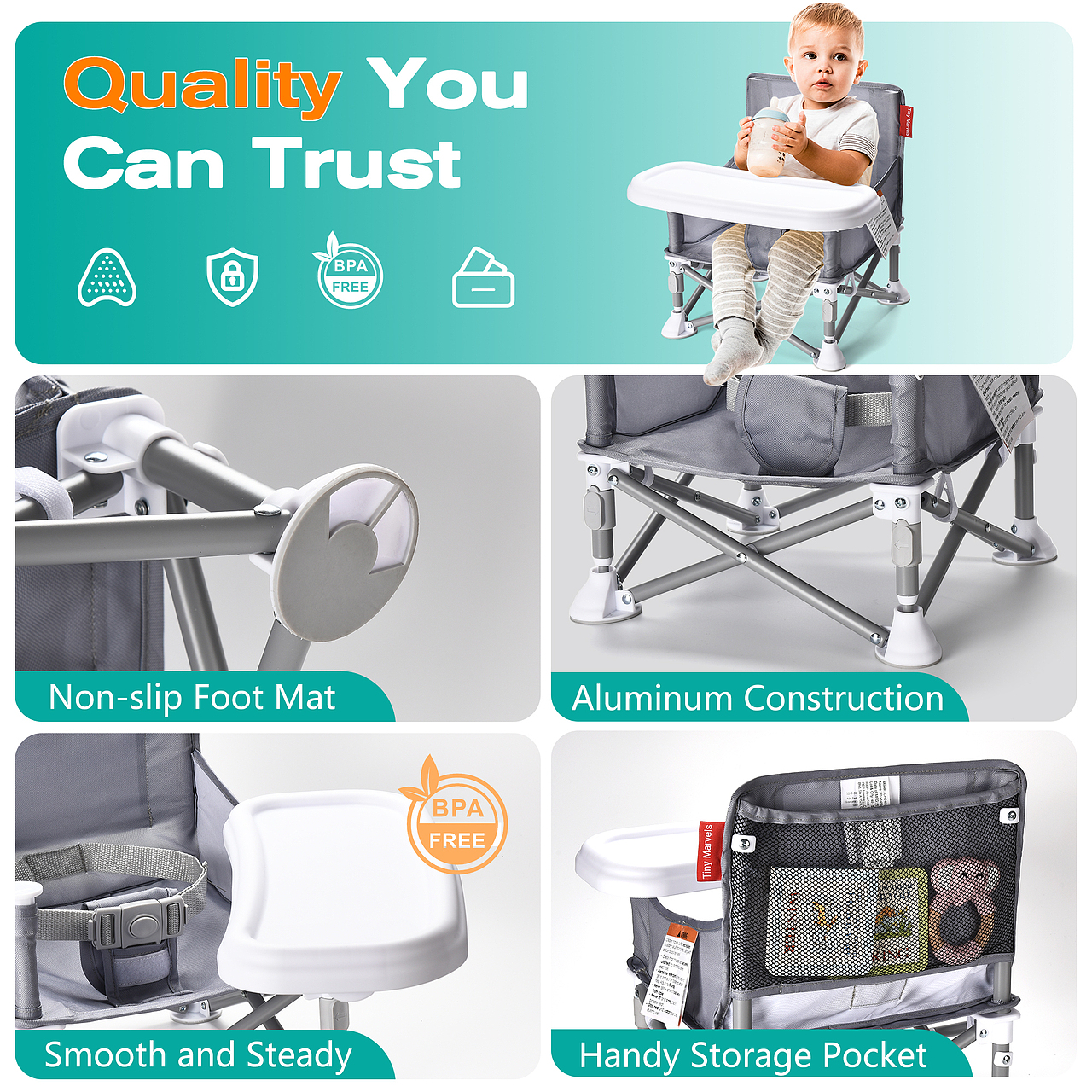 婴儿用品：折叠椅（图片）