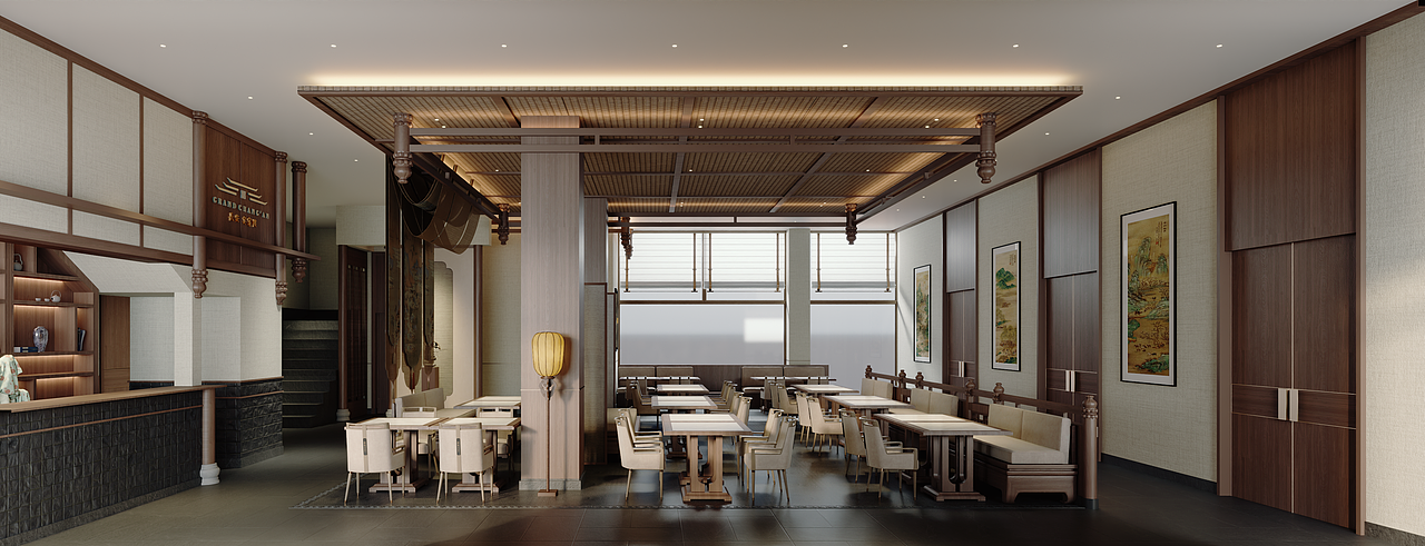 乌兹别克 长安大饭店（图ZMzg1OTgzMTU2） - 酒店餐饮设计 - 站酷设计师来自于北原创素材 - 站酷ZCOOL