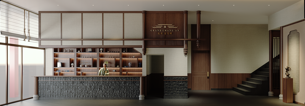 乌兹别克 长安大饭店（图ZMzg1OTgzMTQ0） - 酒店餐饮设计 - 站酷设计师来自于北原创素材 - 站酷ZCOOL