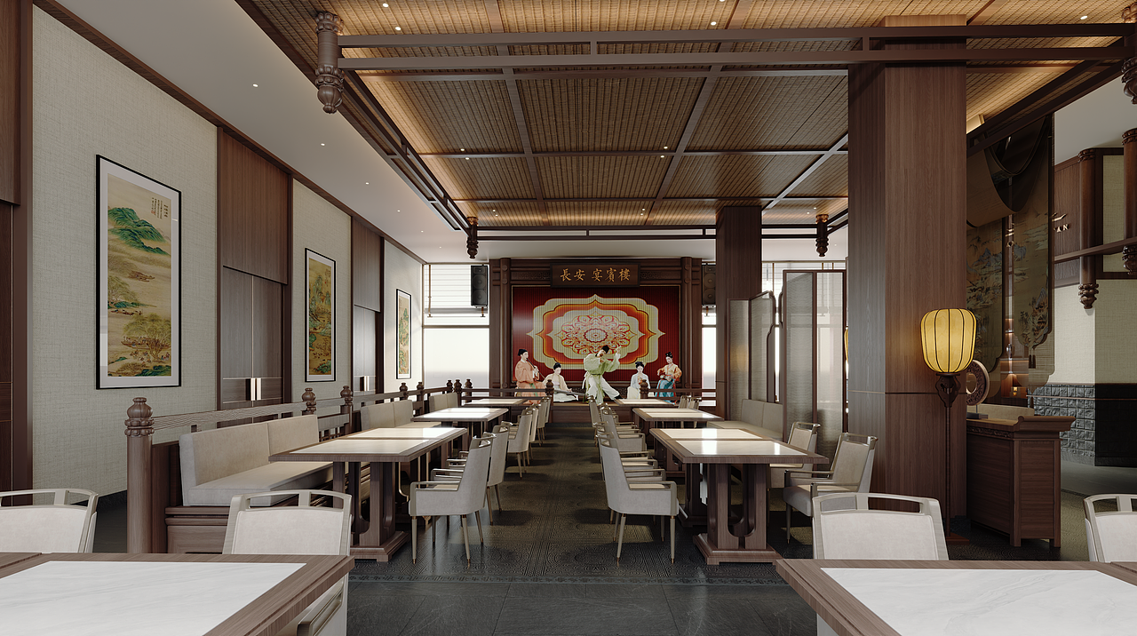 乌兹别克 长安大饭店（图ZMzg1OTgzMTMy） - 酒店餐饮设计 - 站酷设计师来自于北原创素材 - 站酷ZCOOL