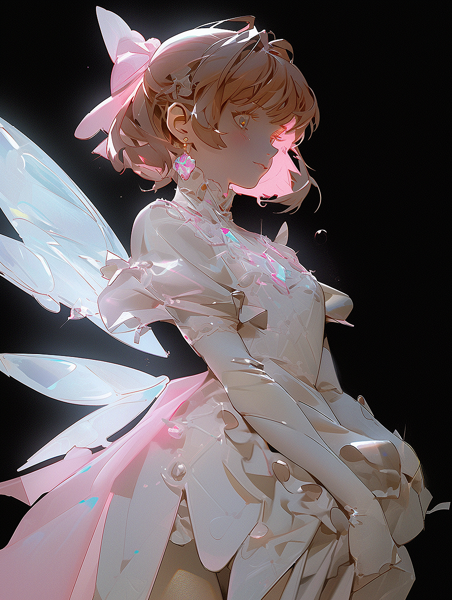 AIGC IP插画创作-魔卡少女樱篇