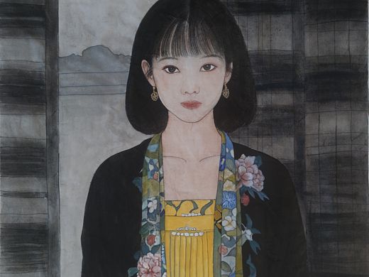 芳华｜国画工笔人物