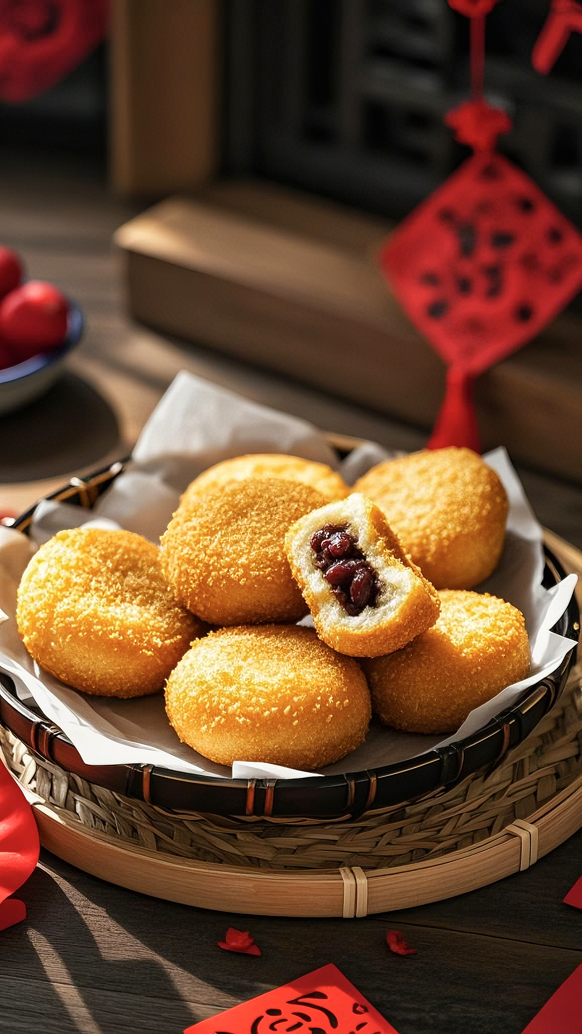 二月二龙抬头,食 龙胆—油炸糕