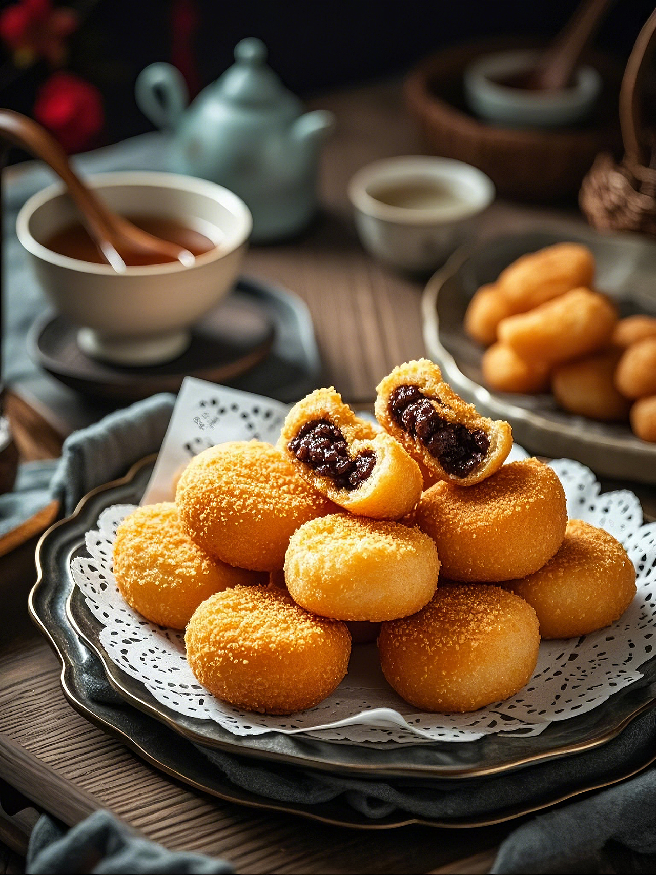 二月二龙抬头,食 龙胆—油炸糕