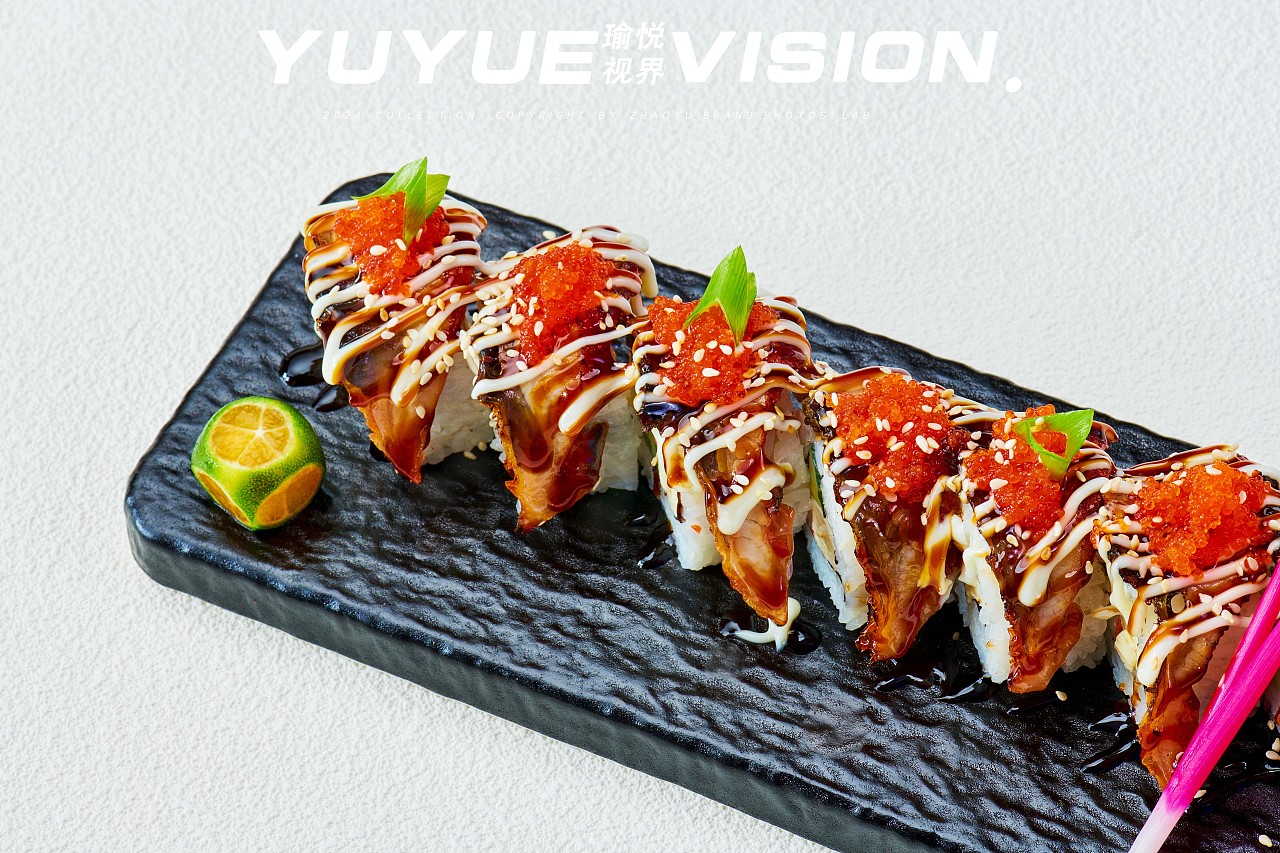 美食摄影|炽墨烤肉|日料菜品拍摄|瑜悦视界