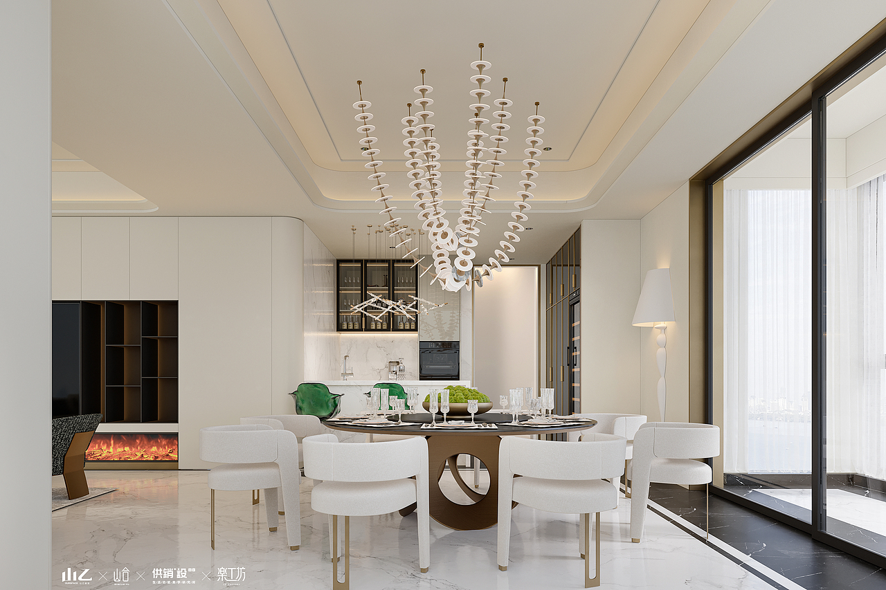 山乙建设丨运达滨河广场精装改造（图ZMzg2MDA1NjA0） - 家装设计 - 站酷设计师山乙建设原创素材 - 站酷ZCOOL