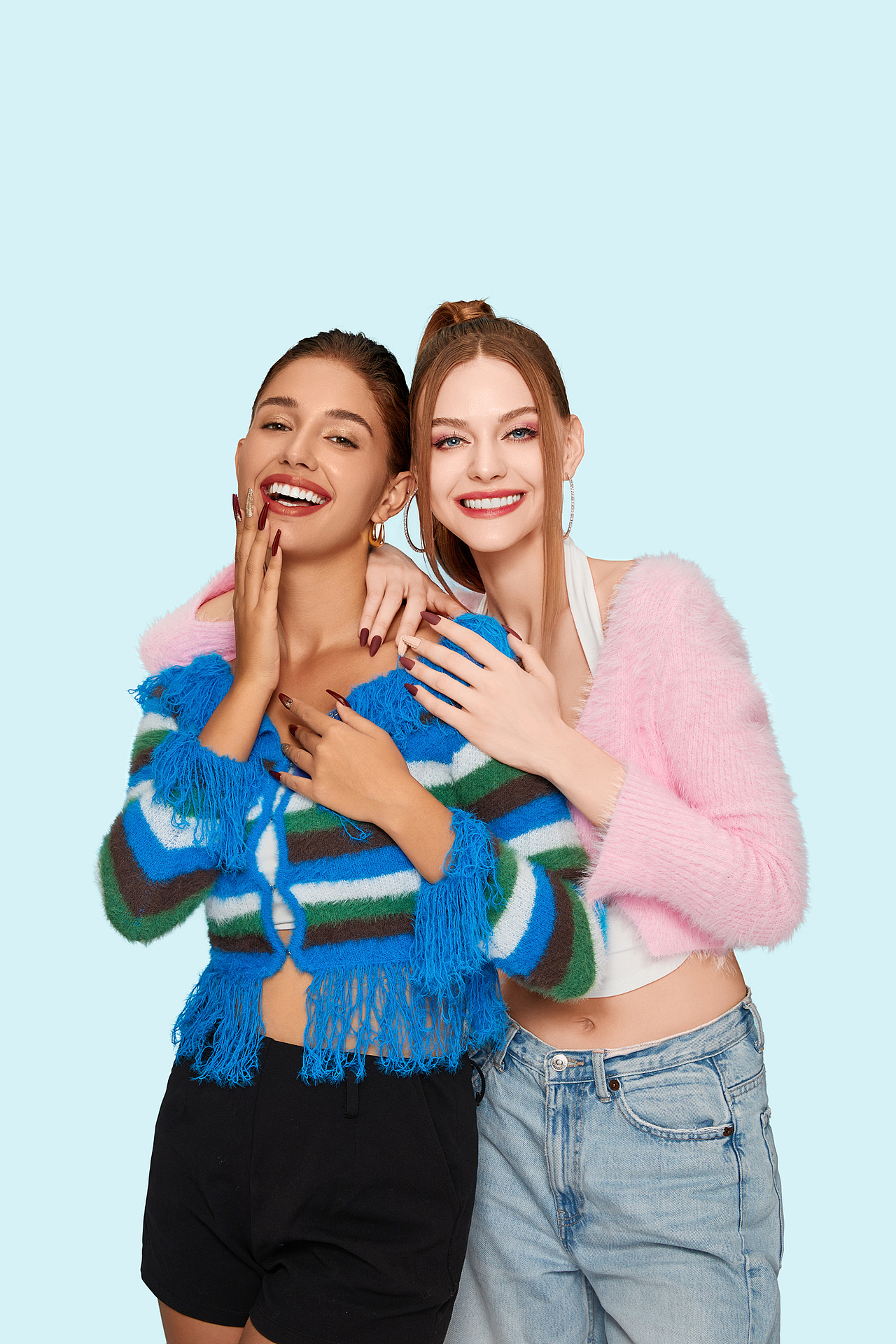 纯底色模特篇（图ZMzg2MDExMDYw） - 修图/后期 - 站酷设计师修图师LEI原创素材 - 站酷ZCOOL