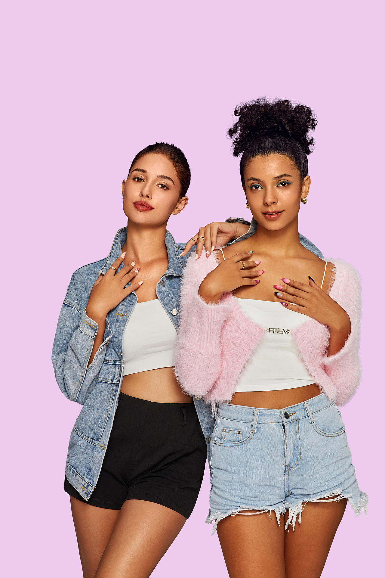 纯底色模特篇（图ZMzg2MDExMDg4） - 修图/后期 - 站酷设计师修图师LEI原创素材 - 站酷ZCOOL