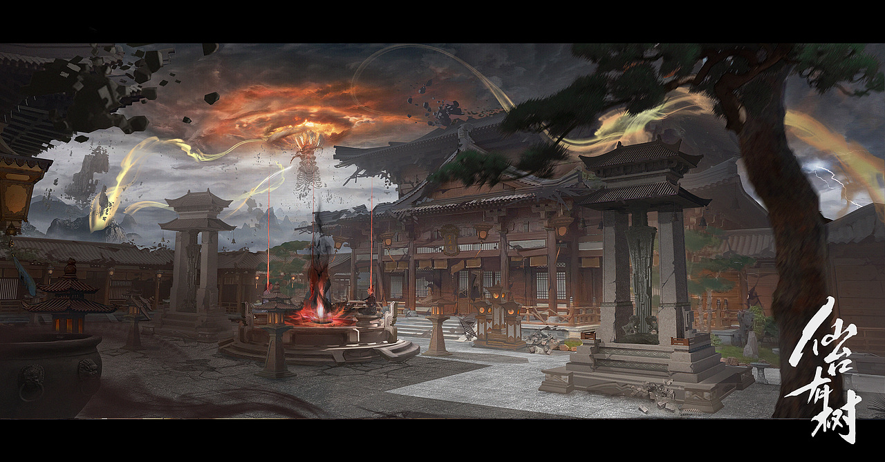 《仙台有树》概念设计（图ZMzg2MDE5MTky） - 设定/分镜 - 站酷设计师dogegg儿原创素材 - 站酷ZCOOL