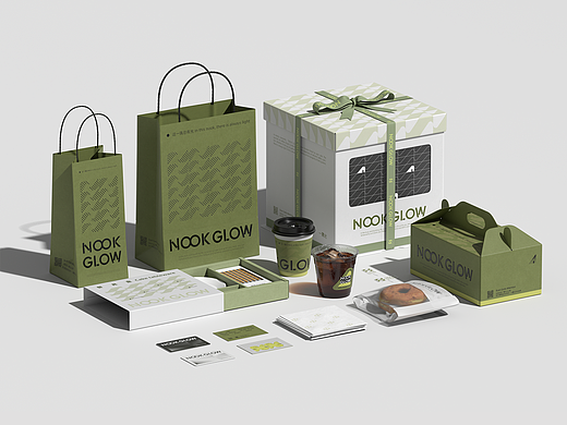 一隅光NOOK GLOW | Brand Design 视觉形象 餐饮