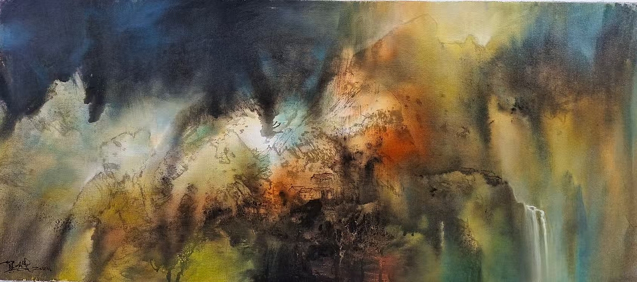 贺一珉意象油画艺术家（图ZMzg2MDM5OTAw） - 绘画 - 站酷设计师艺术品收藏依依原创素材 - 站酷ZCOOL