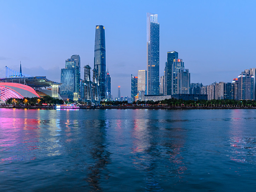广州珠江新城｜城市黄昏乐章