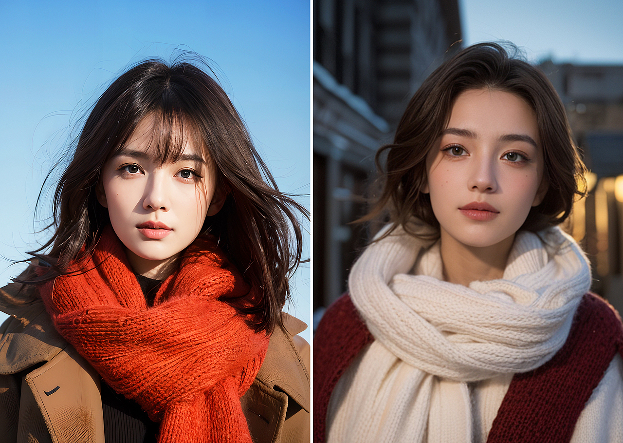 Ai作图-人物与插画作品集