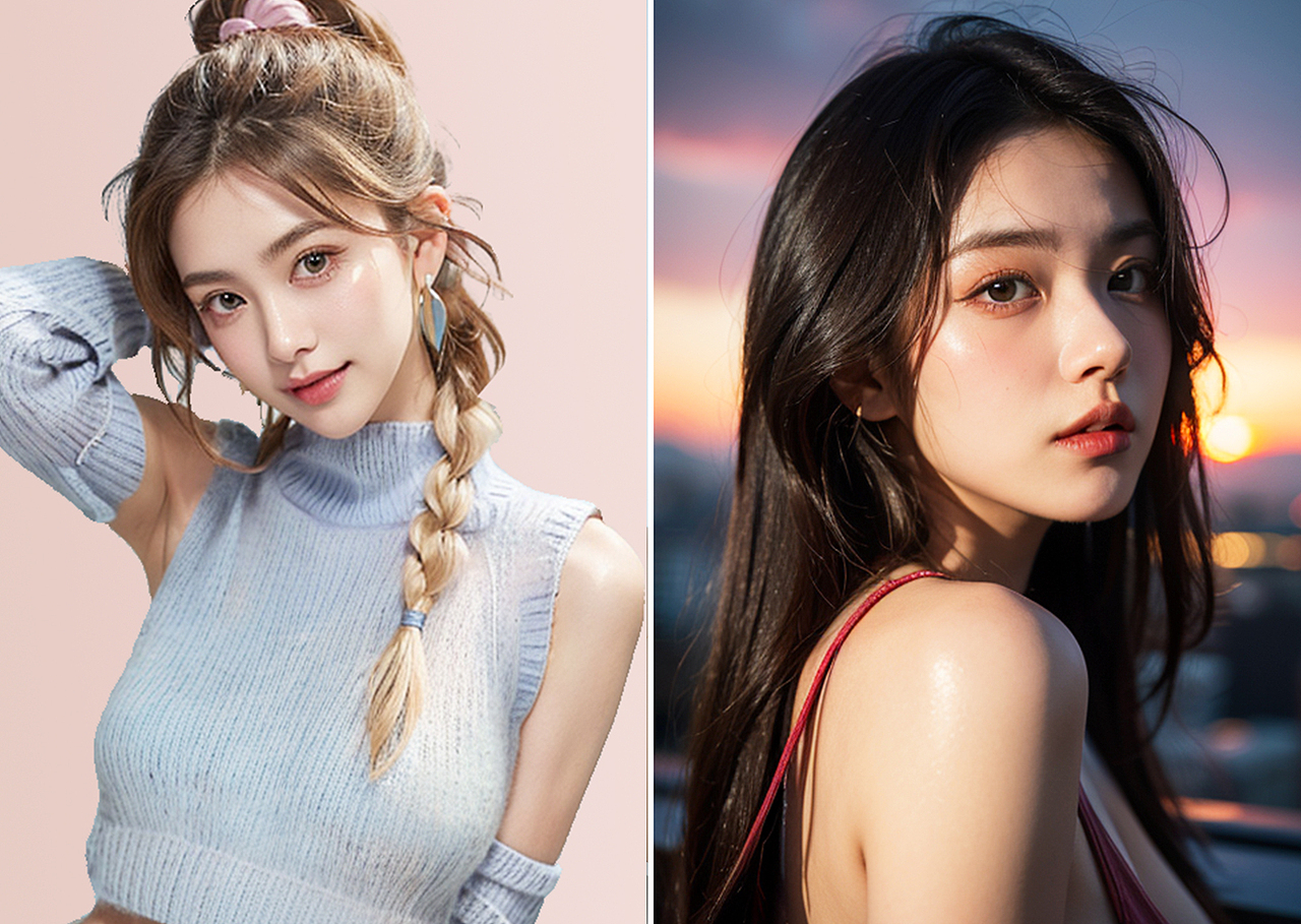 Ai作图-人物与插画作品集