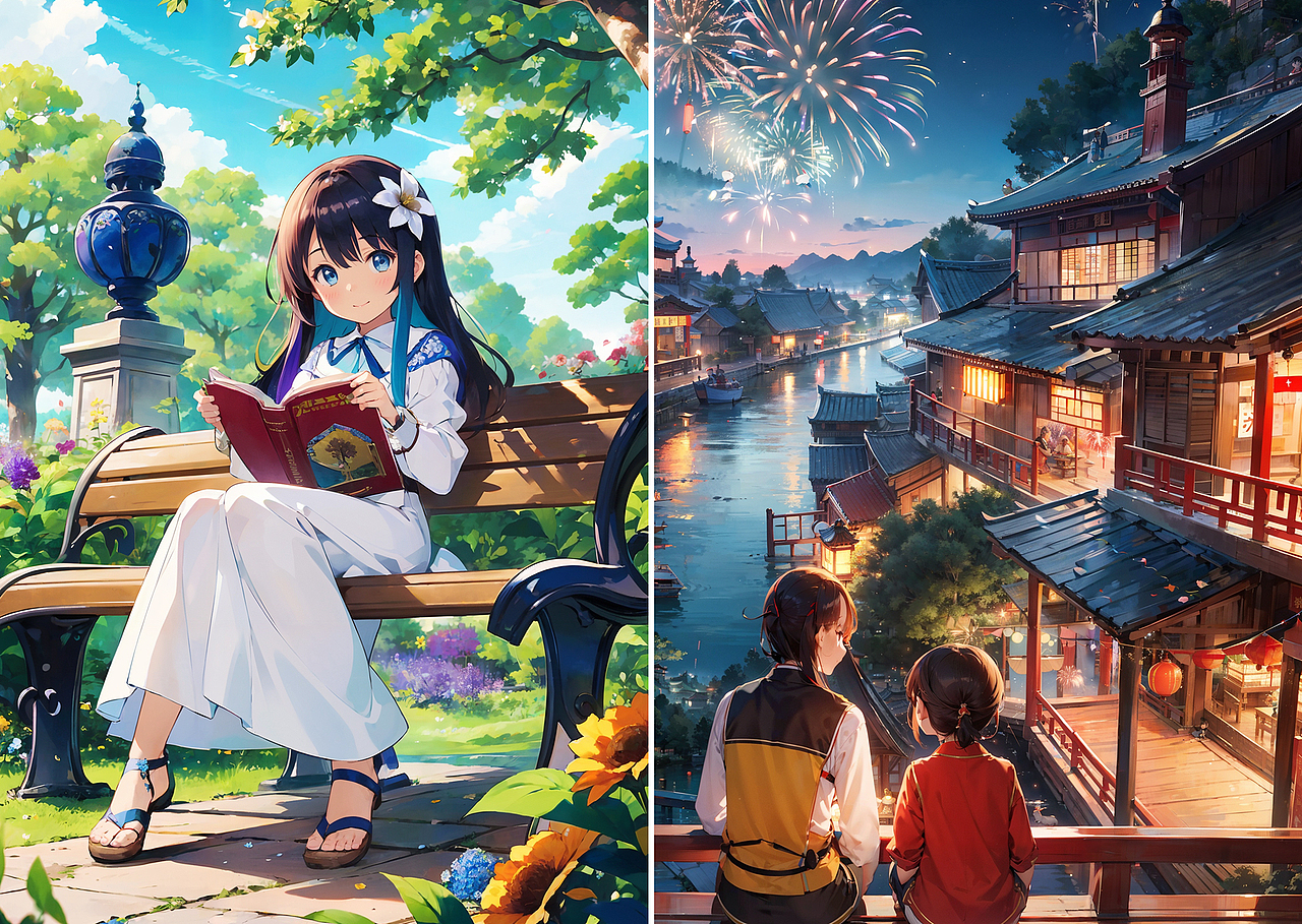 Ai作图-人物与插画作品集