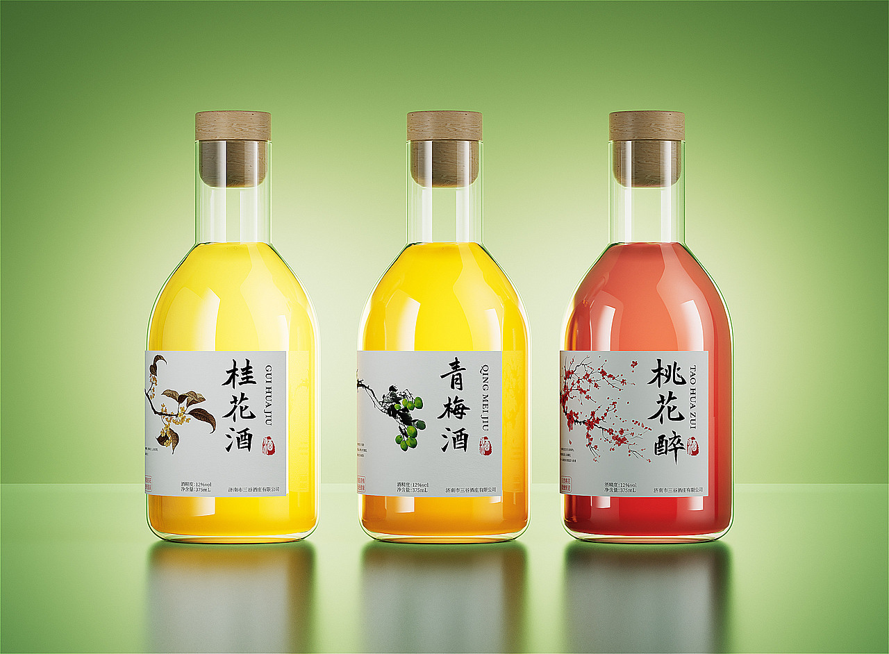 低度果酒包装设计