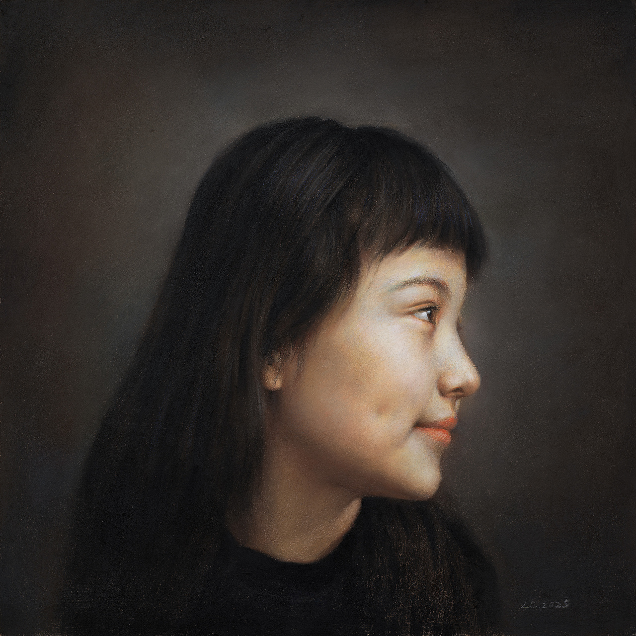 色粉畫小女孩肖像（圖ZMzg2MDQ4MTAw） - 繪畫 - 站酷設計師李程ART原創(chuàng)素材 - 站酷ZCOOL