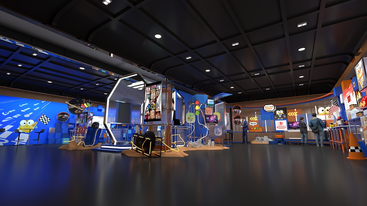 cmm展示区的一些过程稿