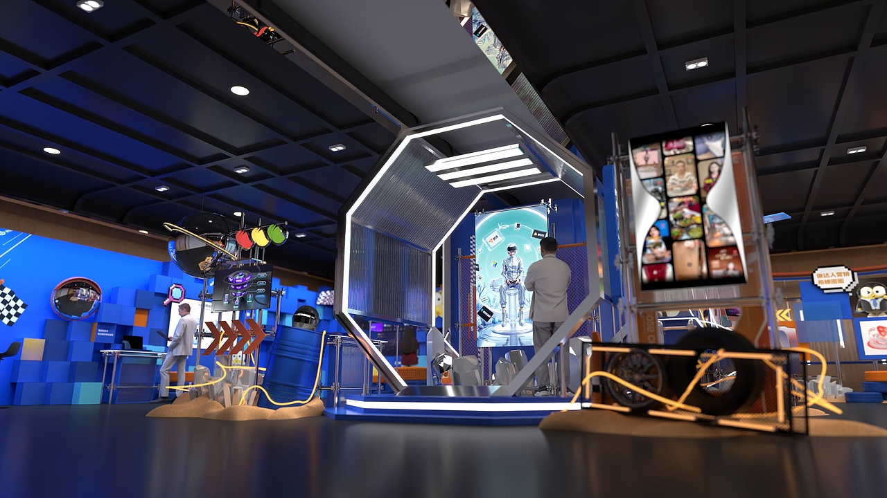 cmm展示区的一些过程稿