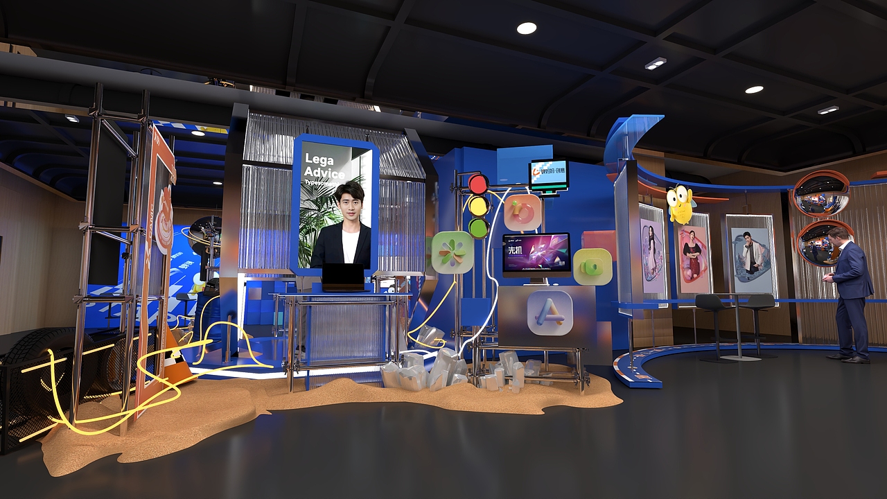 cmm展示区的一些过程稿