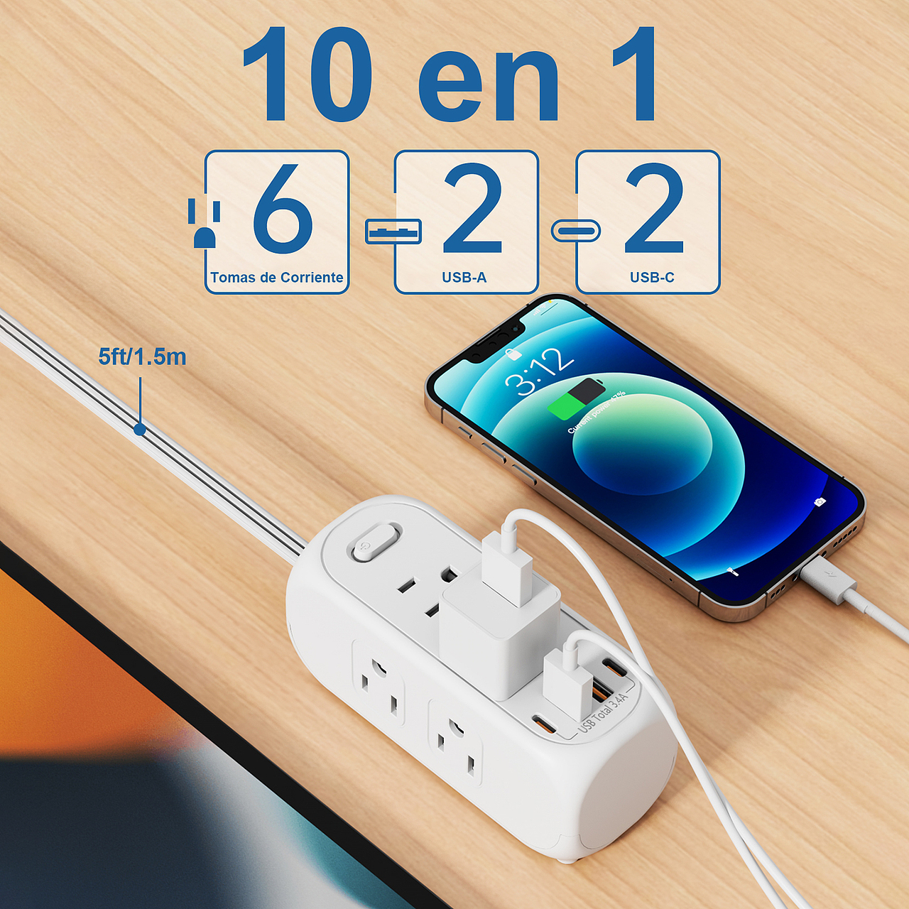 亚马逊套图 排插