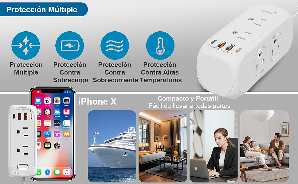 亚马逊套图 排插