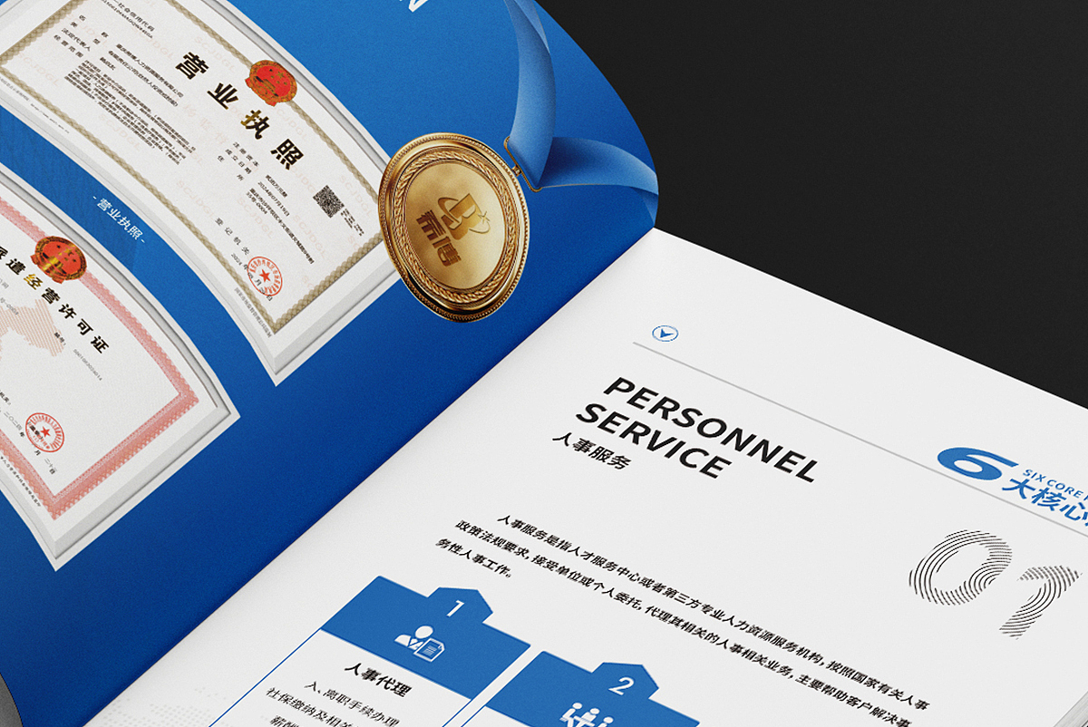 人力资源画册 企业画册 宣传册 公司画册 招聘外包画册（图ZMzg2MDc3MjQ4） - 书籍/画册 - 站酷设计师方圓_画册设计原创素材 - 站酷ZCOOL