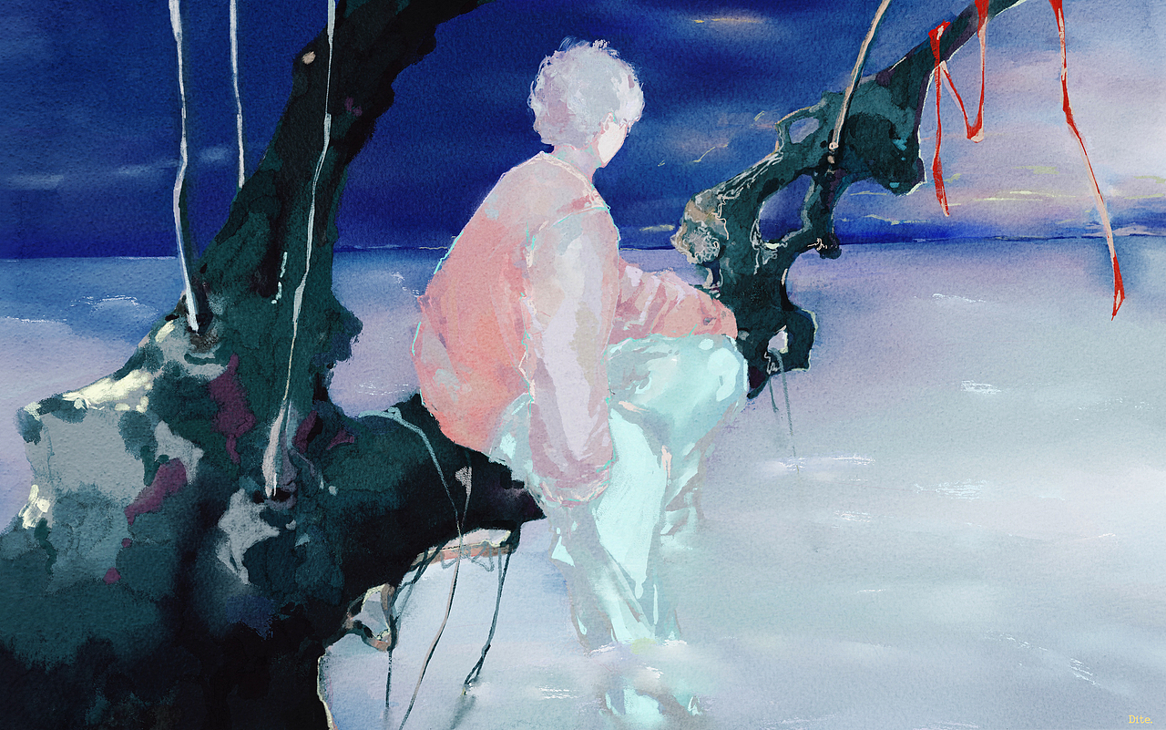 《树》(Tree) 系列1（图ZMzg2MDc4MDc2） - 商业插画 - 站酷设计师狄特Dite原创素材 - 站酷ZCOOL