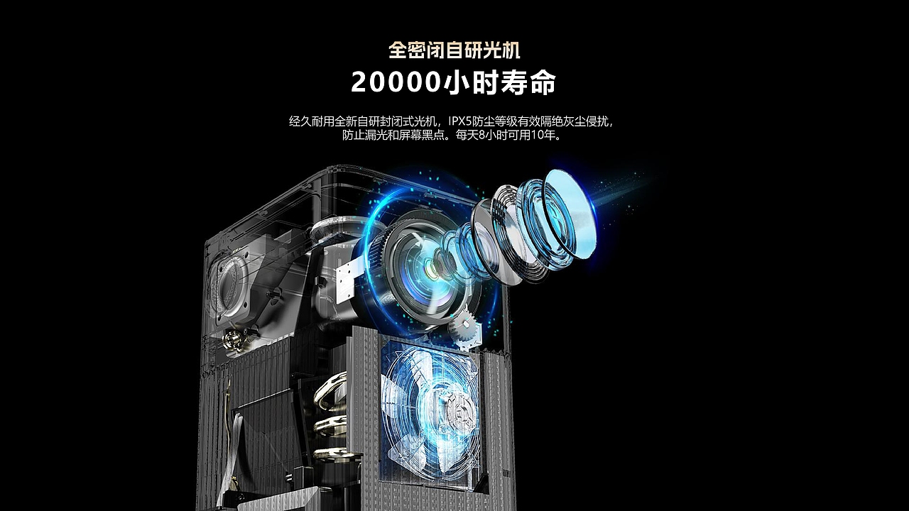 BL14 Pro 智能投影仪个人视觉全案（图ZMzg2MDg1ODA0） - 电商 - 站酷设计师可乐Ice_Cola原创素材 - 站酷ZCOOL
