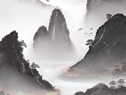 近期的各種山水圖