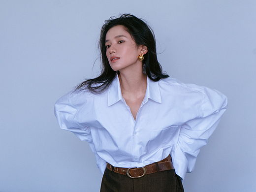 张婧仪 x VOGUE 2024 花絮图