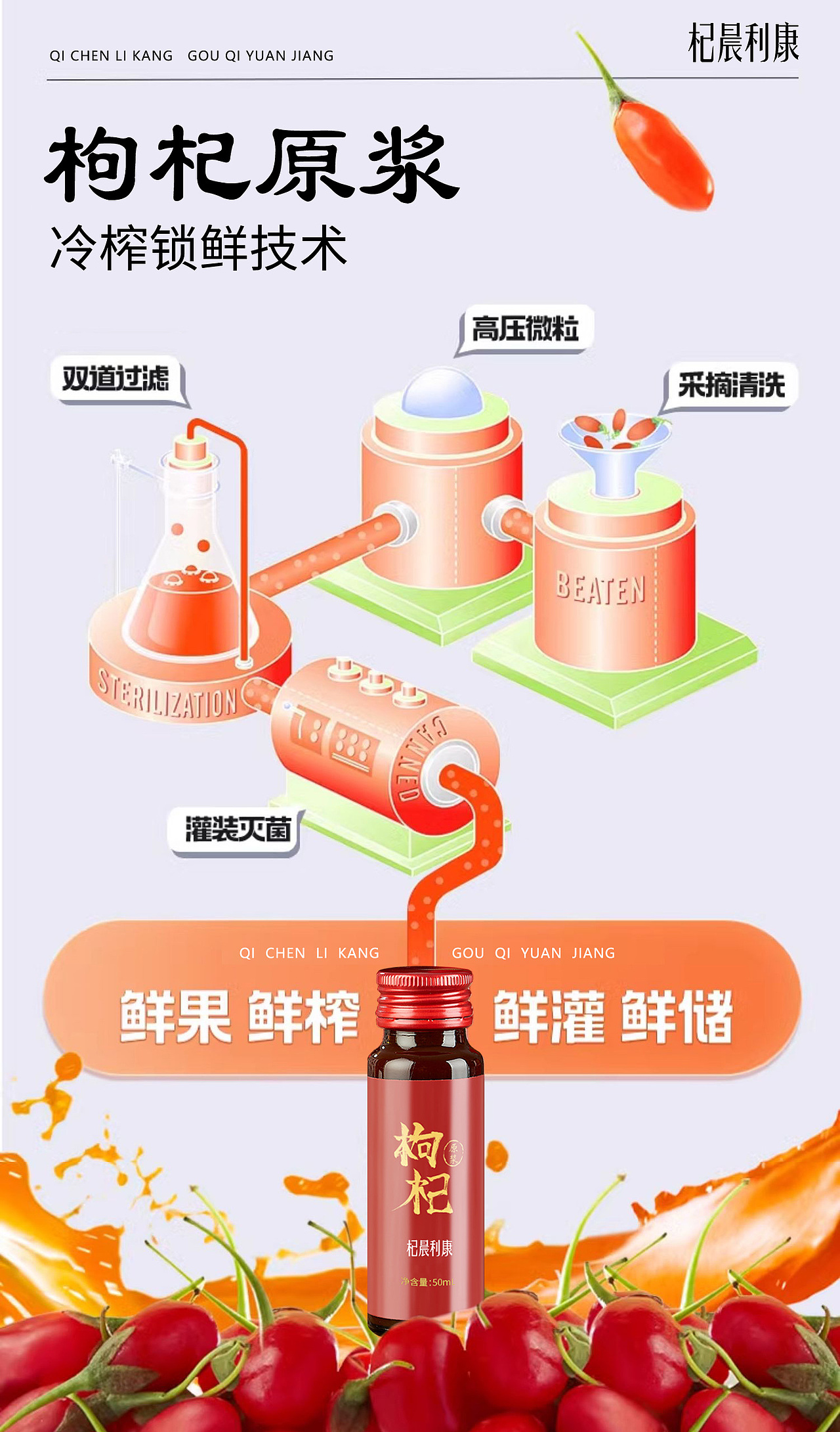 枸杞原浆-推广海报（图ZMzg2MDk5MjYw） - 海报 - 站酷设计师小天毅原创素材 - 站酷ZCOOL