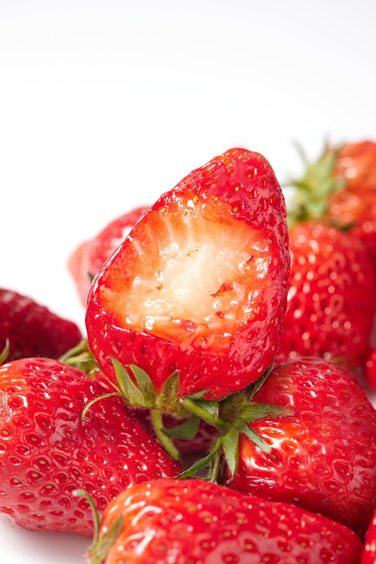 草莓电商产品摄影