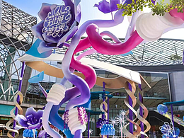 美陈公司的神奇魔法，商业空间秒变打卡圣地