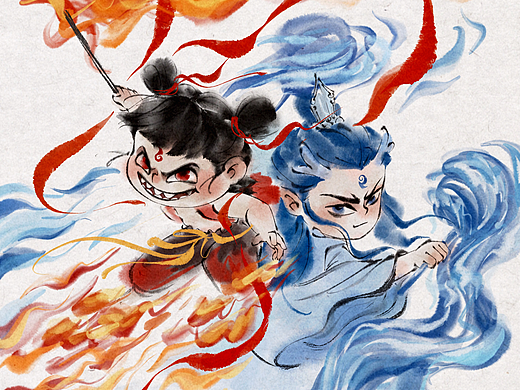 哪吒二创系列
