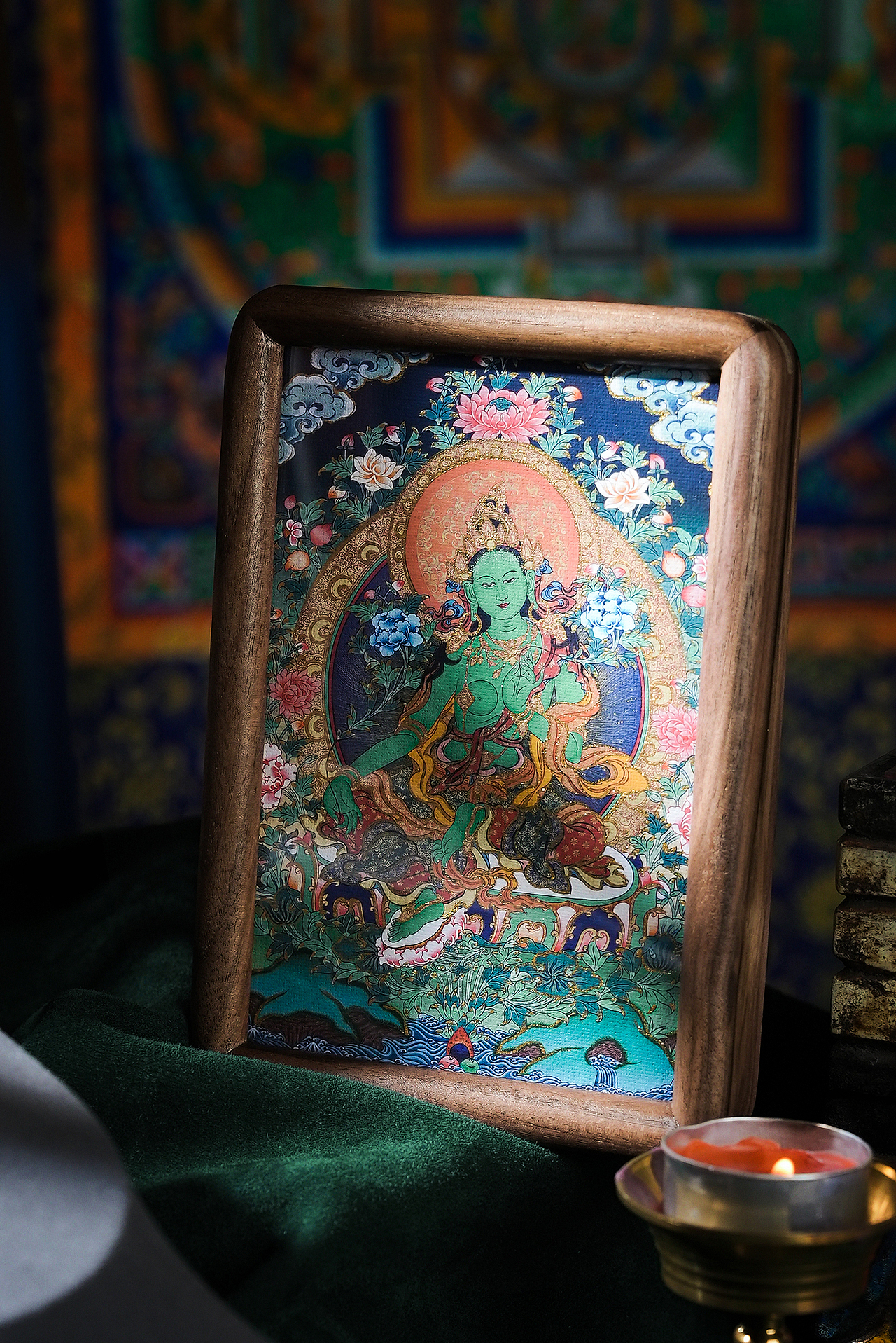 唐卡：西藏画师的虔诚礼物（图ZMzg2MTEzNTgw） - 产品摄影 - 站酷设计师zxm_46原创素材 - 站酷ZCOOL