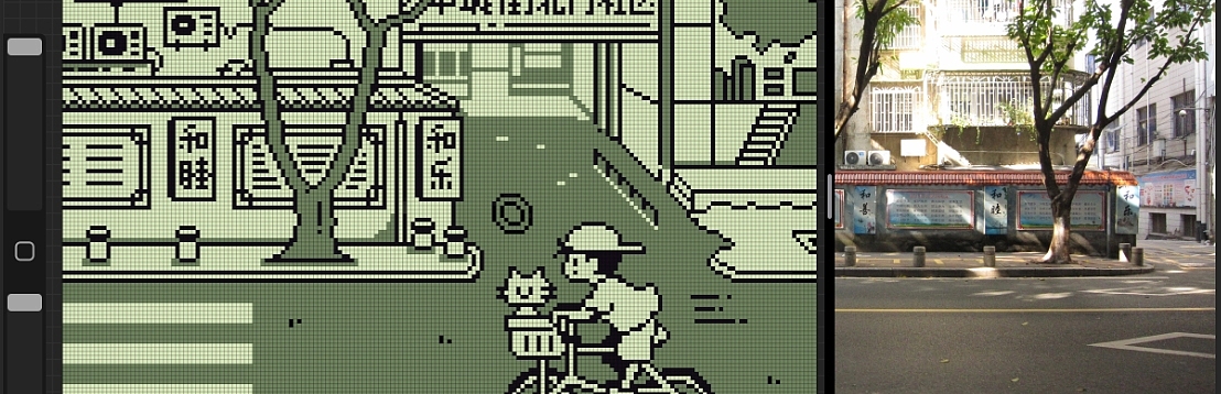 童年像素画（图ZMzg2MTE4MjE2） - 商业插画 - 站酷设计师陳小楽原创素材 - 站酷ZCOOL