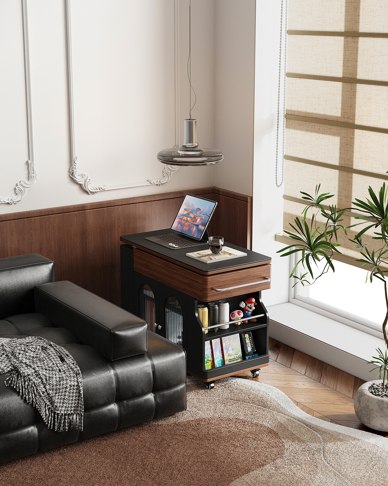 电商边几建模渲染（图ZMzg2MTE5Njg4） - 产品 - 站酷设计师颜设视觉原创素材 - 站酷ZCOOL