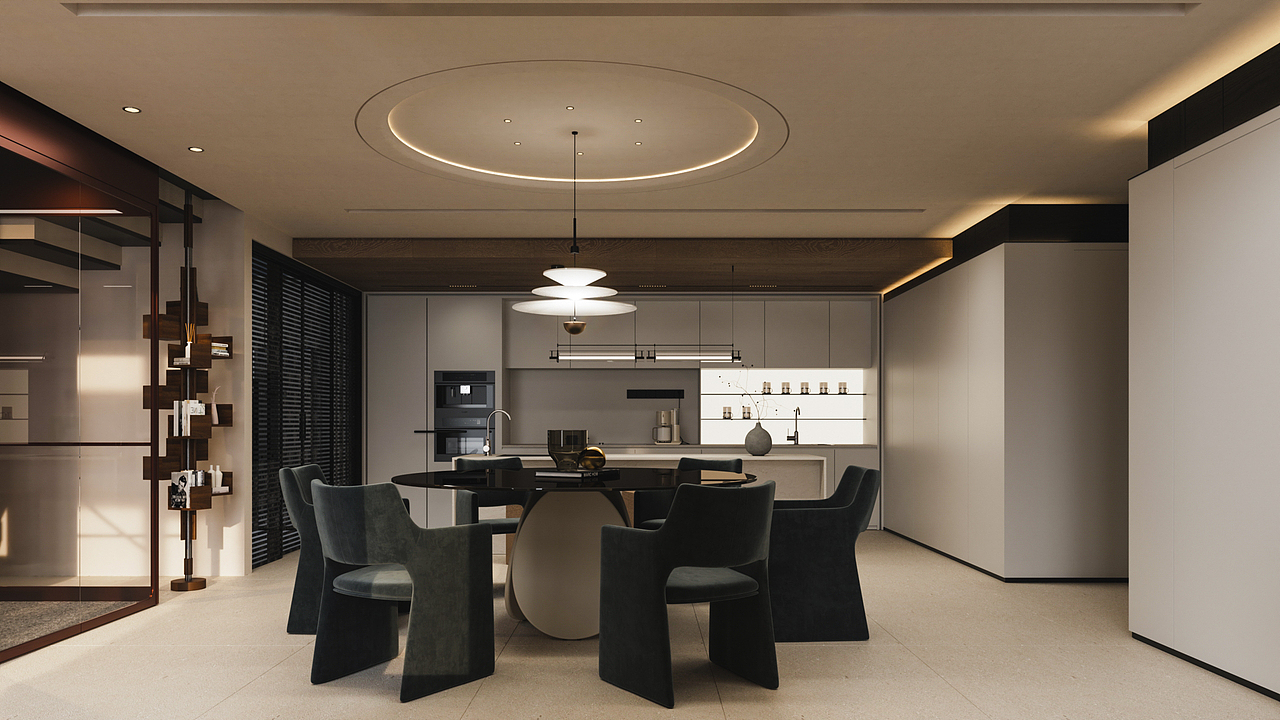 林影天光悄然入画