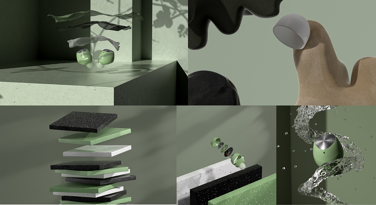 三维产品动画——耳机案例（图ZMzg2MTQzNzM2） - 产品 - 站酷设计师ONEunion原创素材 - 站酷ZCOOL