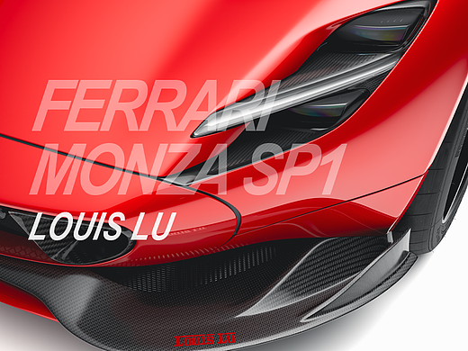 Ferrari Monza SP1 -CGI
