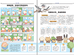 儿童出版物小漫画