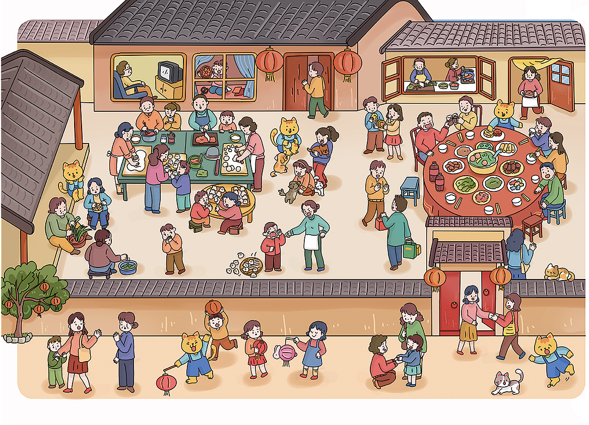 多人物儿童绘本（图ZMzg2MTczOTAw） - 绘本 - 站酷设计师满月mitsuki原创素材 - 站酷ZCOOL