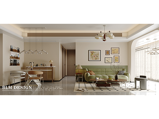 奶油家装设计案例