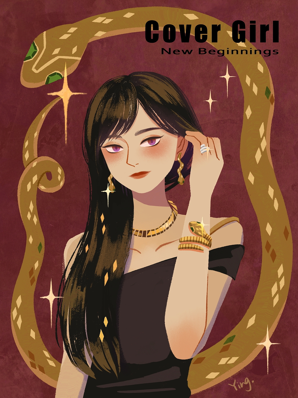 女孩（图ZMzg2MTY4MDk2） - 商业插画 - 站酷设计师此YY非彼YY原创素材 - 站酷ZCOOL