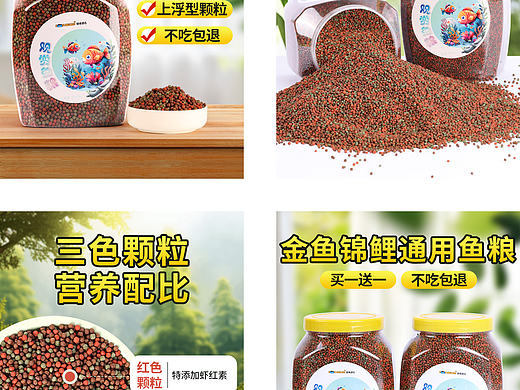 鱼粮主图750（个人主页-ZNzE0NTUyNDg=） - 电商 - 站酷设计师wj461558511原创素材 - 站酷ZCOOL