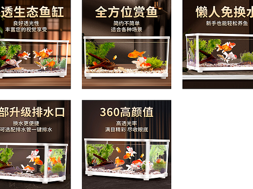 桌面鱼缸主图-（个人主页-ZNzE0NTUzNjQ=） - 电商 - 站酷设计师wj461558511原创素材 - 站酷ZCOOL