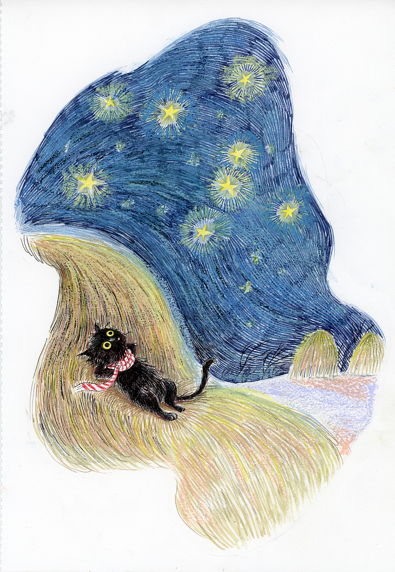 幸运黑猫的旅行故事（图ZMzg2MTcxODky） - 创作习作 - 站酷设计师墨言盒子原创素材 - 站酷ZCOOL